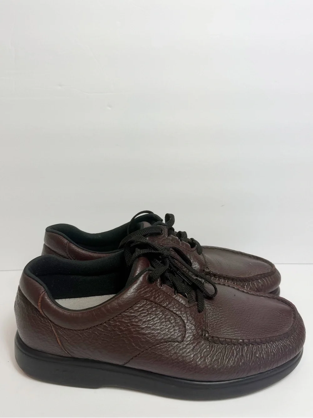 SAS Bout Time Cordovan Leather Comfort Shoes Men's 10.5 WW 3E